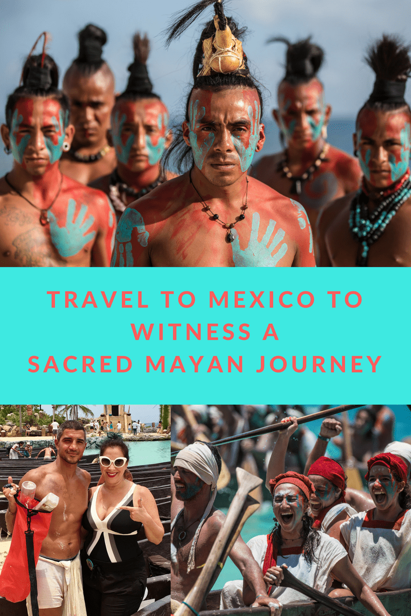 I recently visited Xcaret Park in Mexico to witness a Sacred Mayan Journey where hundreds of oarsmen travel to Cozumel to seek the Blessings of a Goddess 