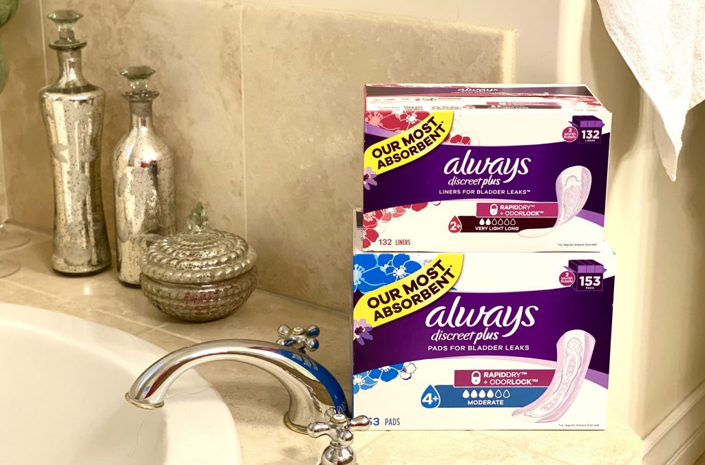 Just in time for summer, Sam's Club has got you covered with their value sized pricing of Always Discreet pads & liners that protect you from bladder leaks