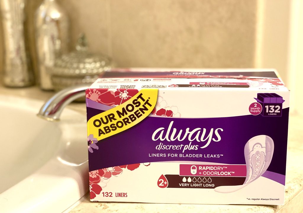 Just in time for summer, Sam's Club has got you covered with their value sized pricing of Always Discreet pads & liners that protect you from bladder leaks