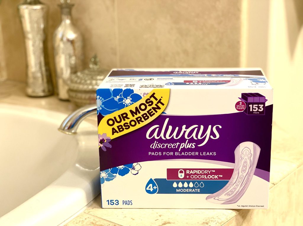 Just in time for summer, Sam's Club has got you covered with their value sized pricing of Always Discreet pads & liners that protect you from bladder leaks