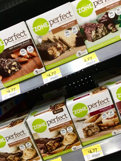 Walmart, ZonePerfect, nutrition bars